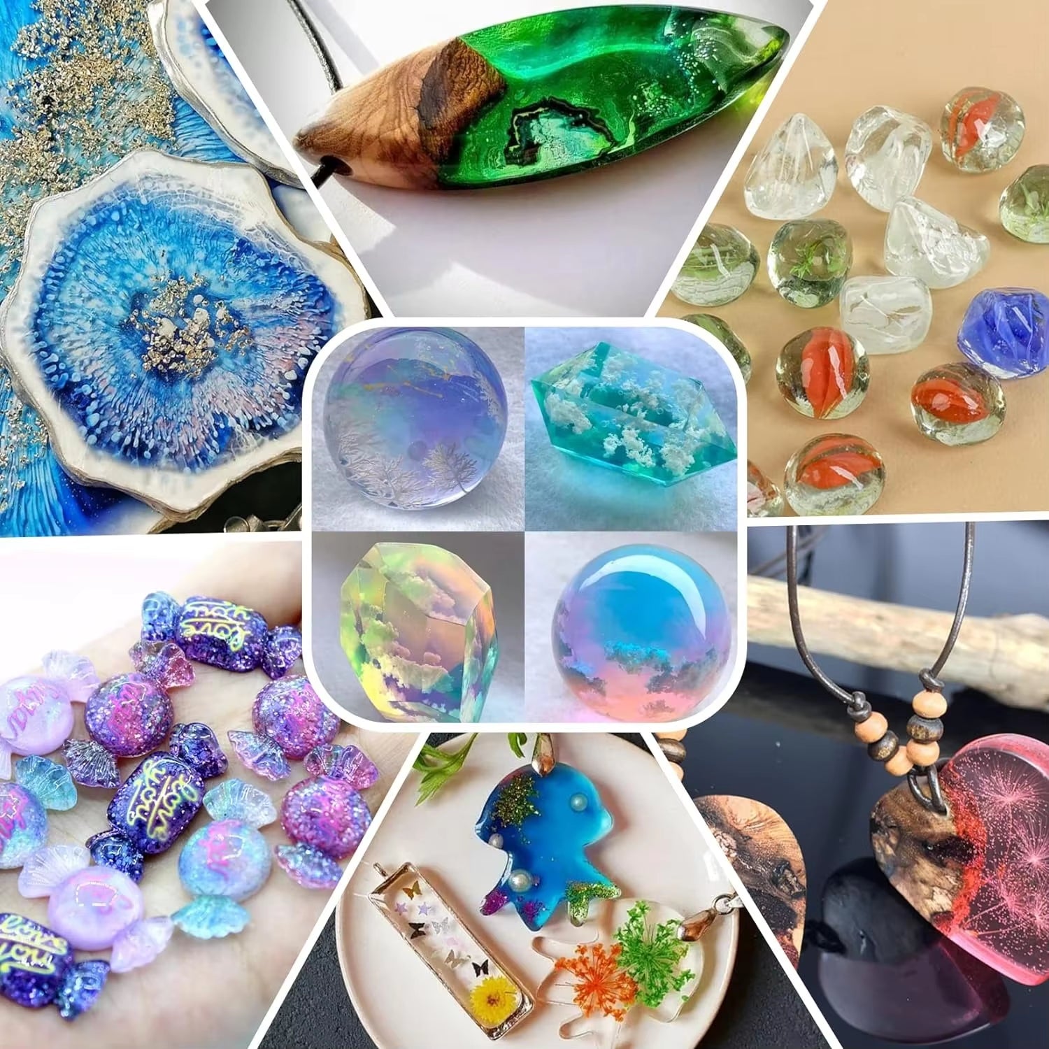Epoxy Pigment 24 Colors 5Ml Epoxy Resin Dye Liquid Epoxy Resin Colorant for Resin Art Paint Jewellery Crafts Coloring